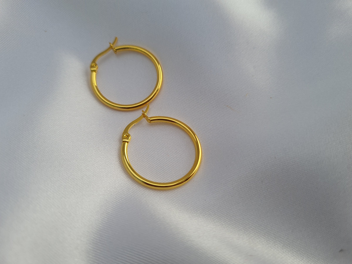 Circle Hoop Earrings