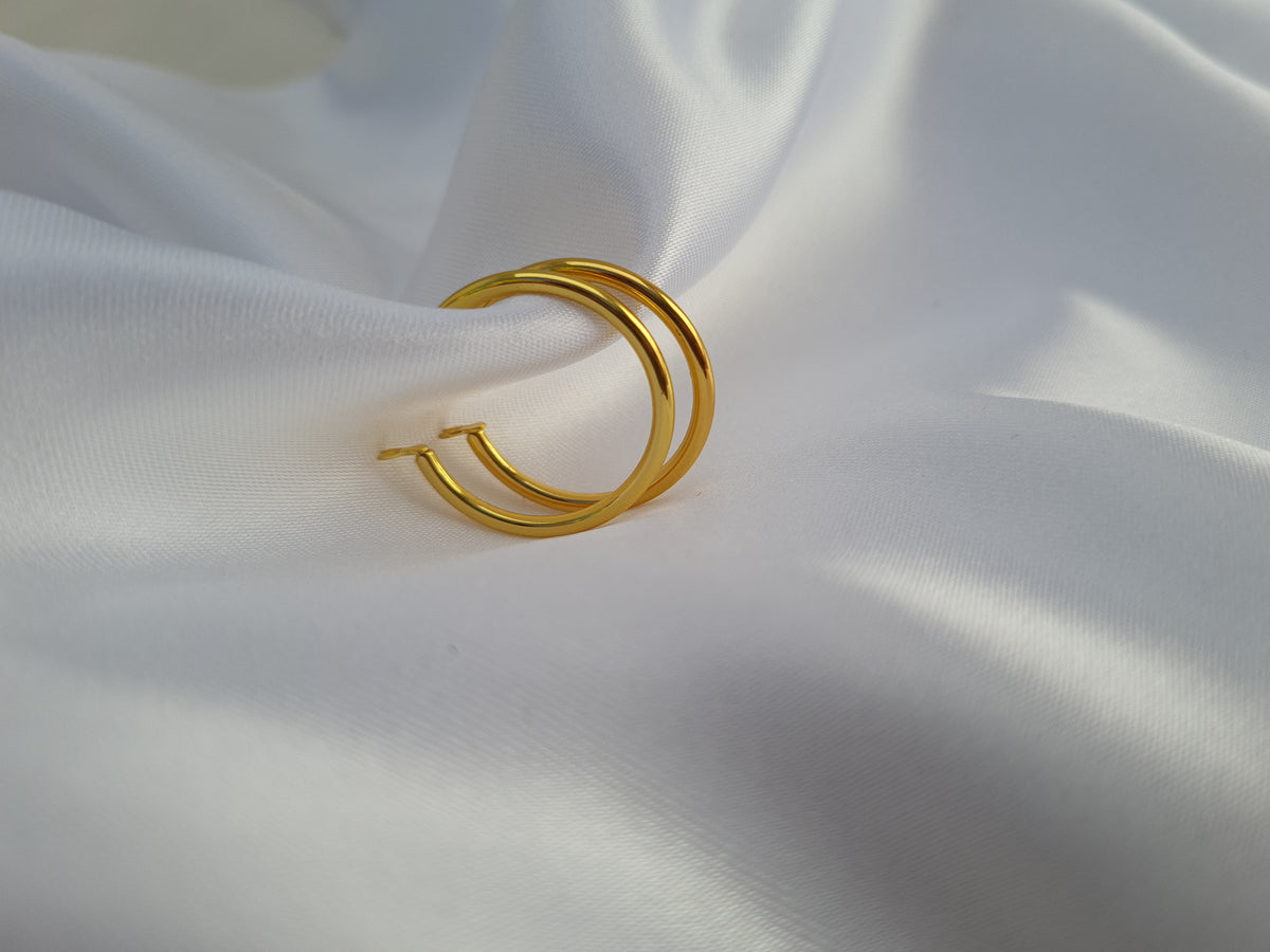 Circle Hoop Earrings