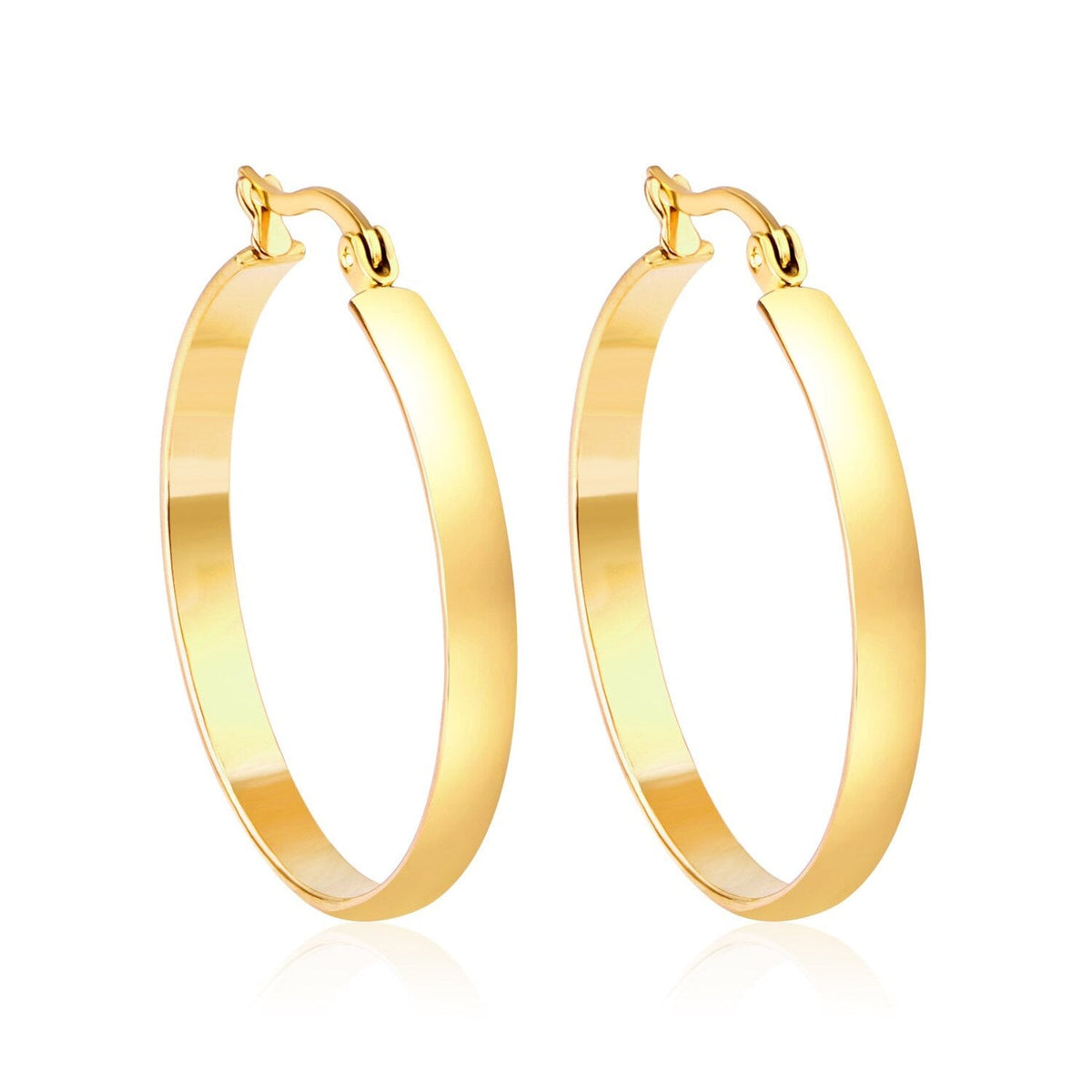 Circle Hoop Earrings