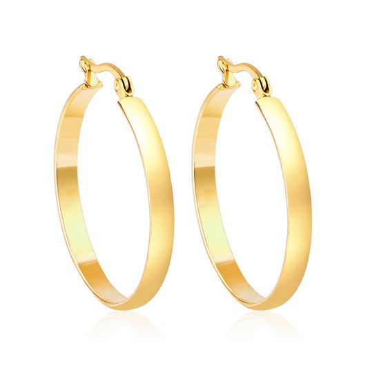Circle Hoop Earrings