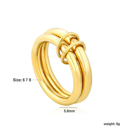Double Circle Ring