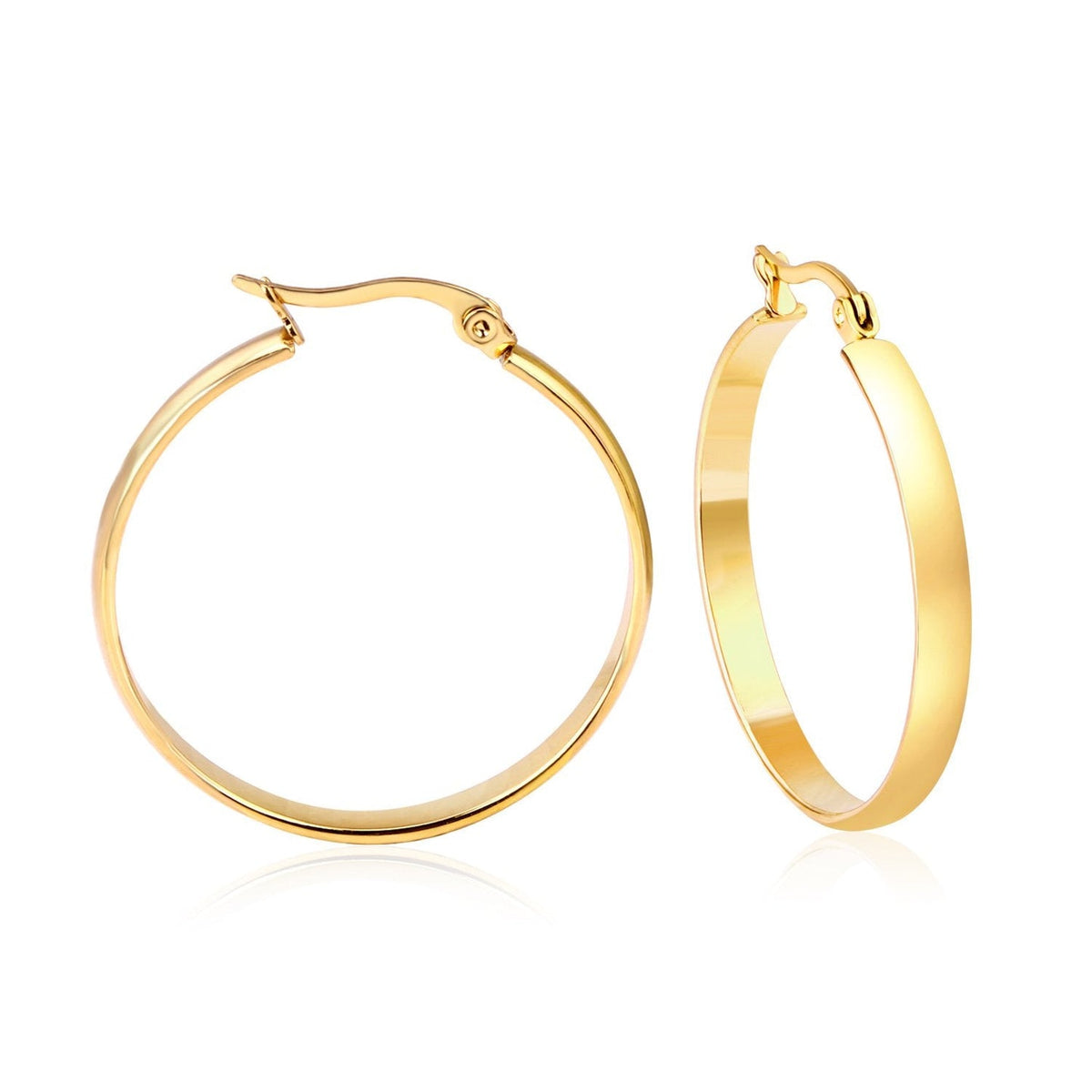 Circle Hoop Earrings