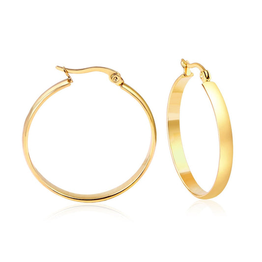 Circle Hoop Earrings